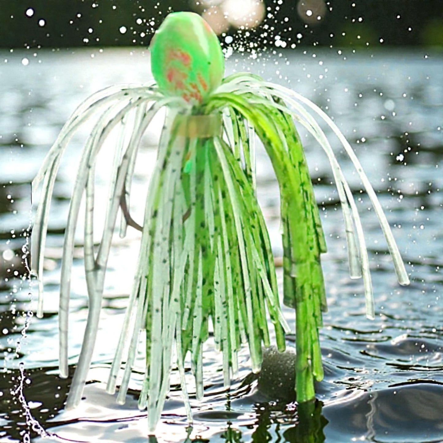 Glow Skirt Walleye Jigs