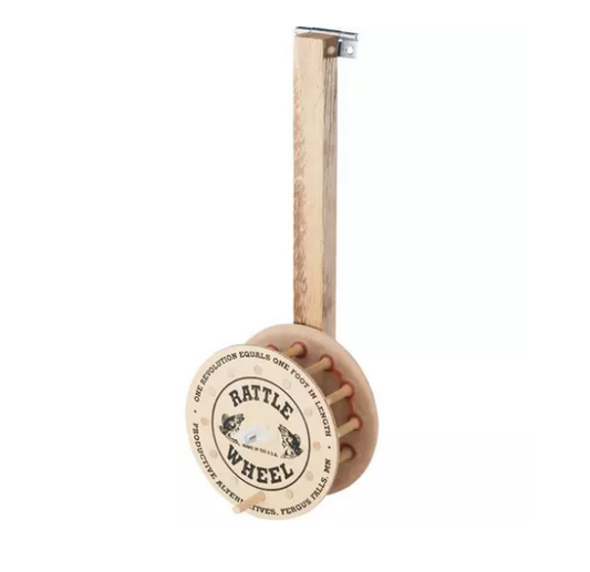 Rattle Wheel Hinged Mount