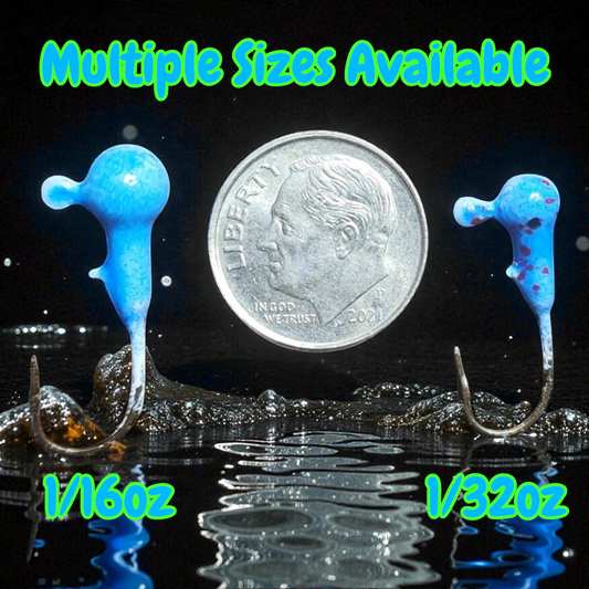 Round Head Jig w/Tapered Barb