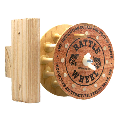 Rattle Wheel Wall Mount